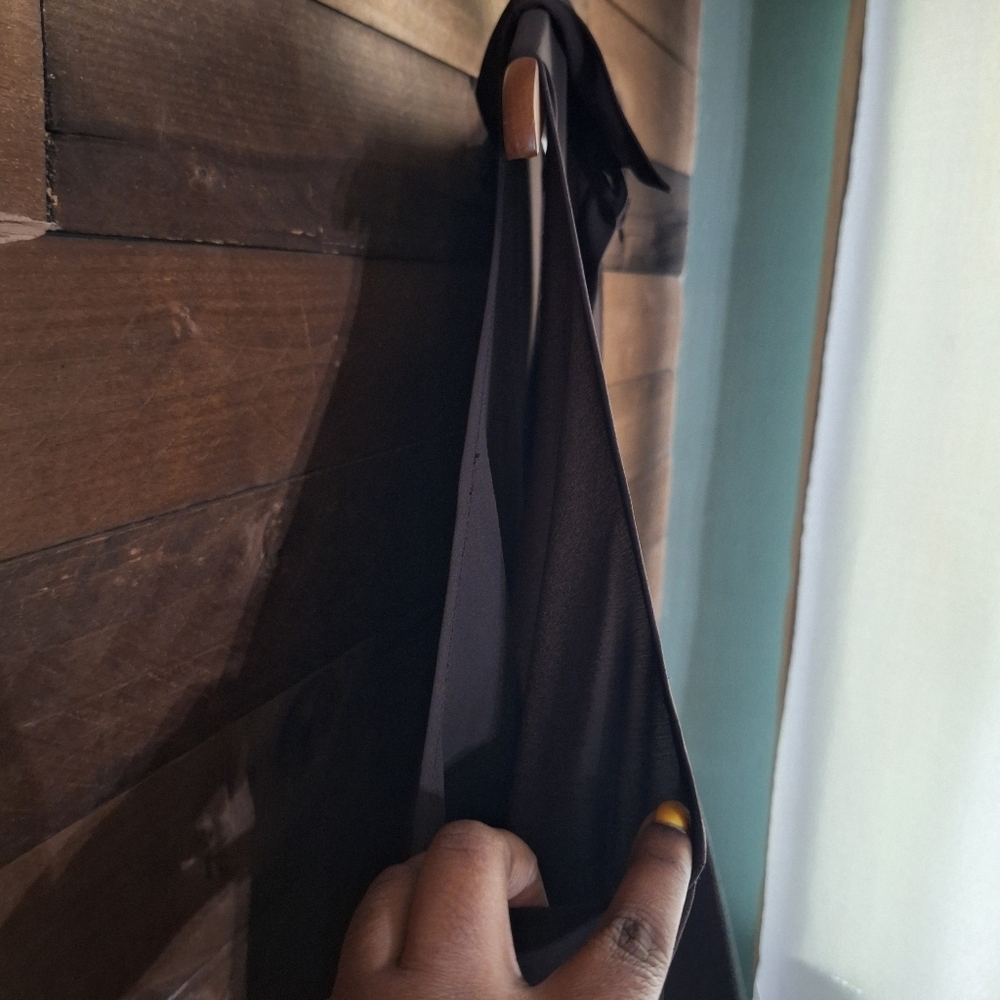 Chicos Cold Shoulder Button Down Brown Tunic Chic… - image 4